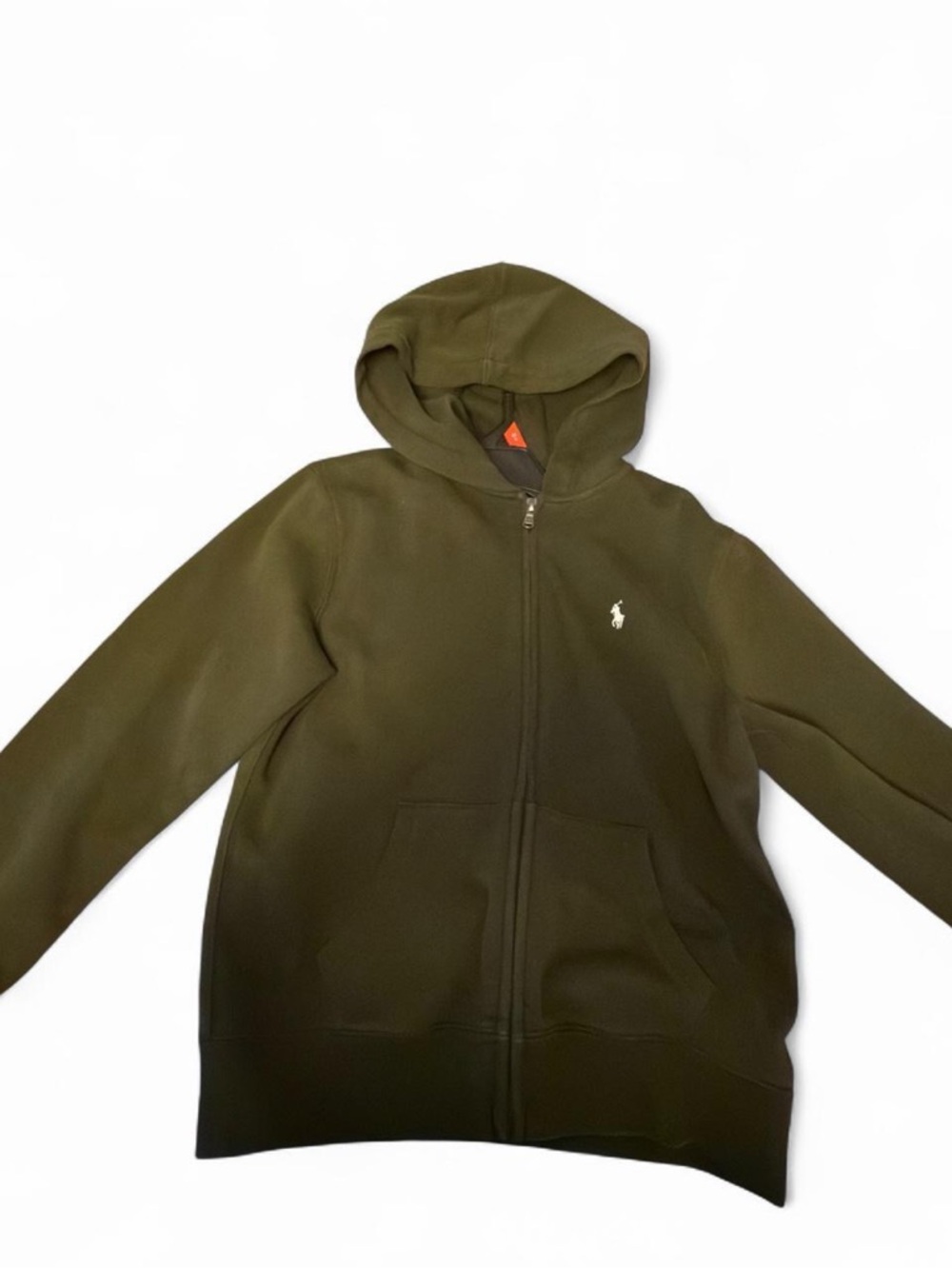 Polo by Ralph Lauren Kids Olive Zip-Up Hoodie